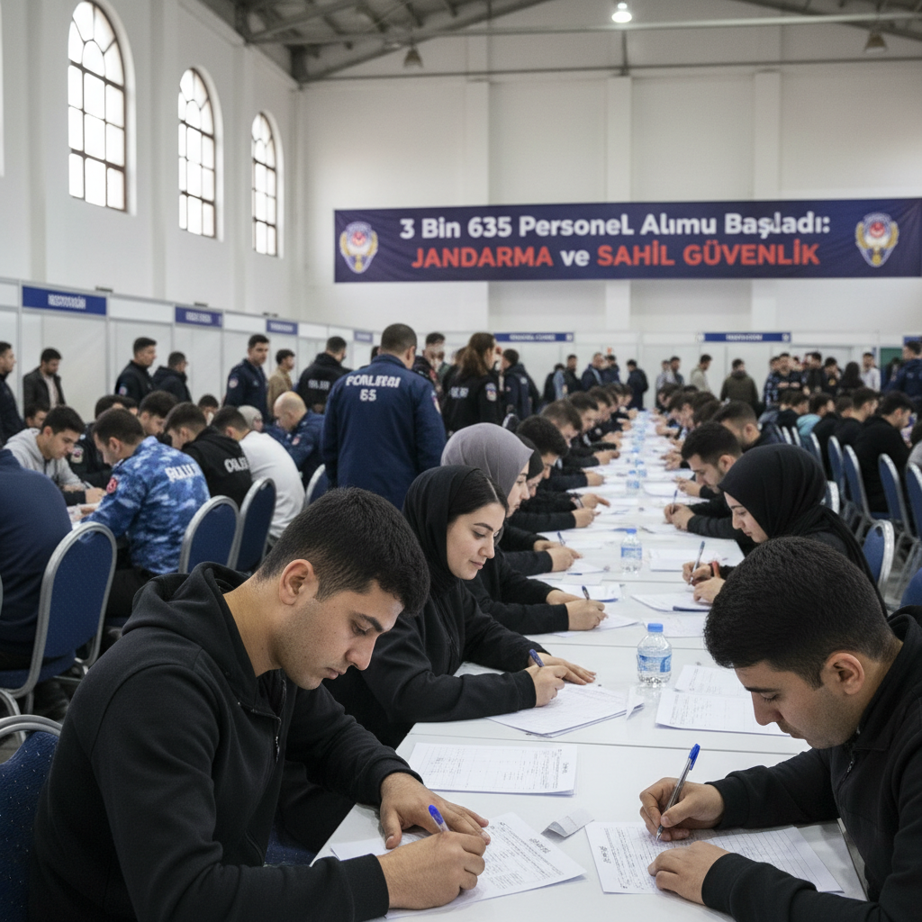 3 Bin 635 Personel Alimi Basladi Jandarma ve Sahil Guvenlik gemini