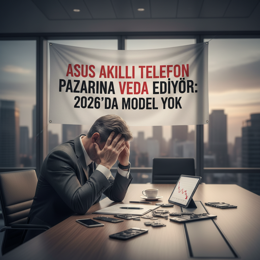Asus Akilli Telefon Pazarina Veda Ediyor 2026da Model Yok gemini