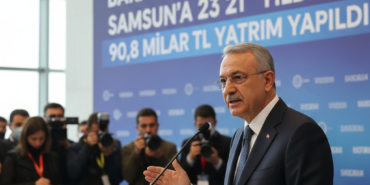 Bakan Uraloglu Samsuna 23 yilda 908 milyar TL yatirim yapildi gemini