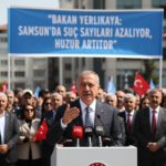 Bakan Yerlikaya Samsunda suc sayilari azaliyor huzur artiyor gemini