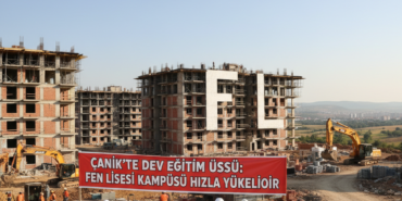 Canikte Dev Egitim Ussu Fen Lisesi Kampusu Hizla Yukseliyor gemini