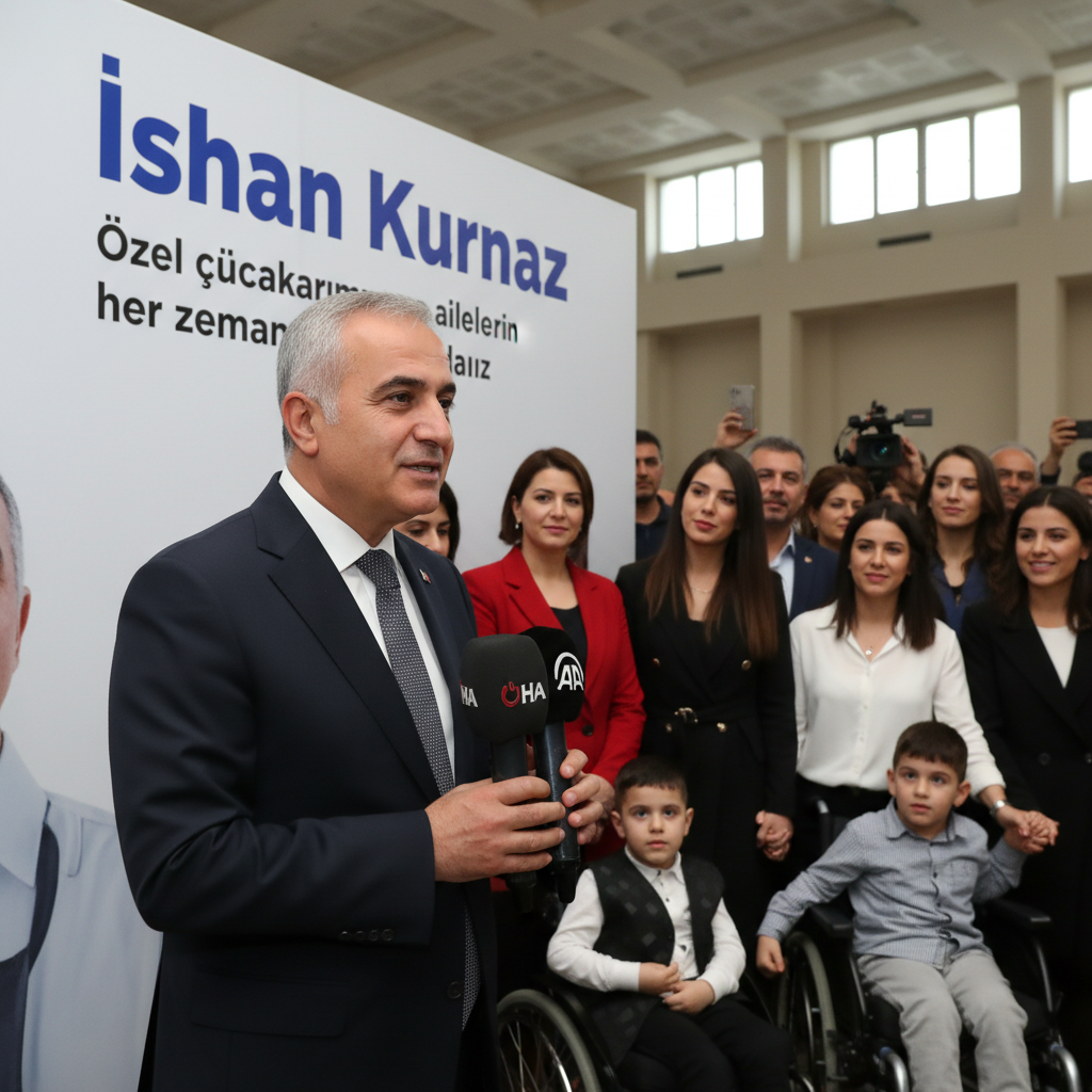 Ihsan Kurnaz Ozel cocuklarimiz ve ailelerinin her zaman yanindayiz gemini