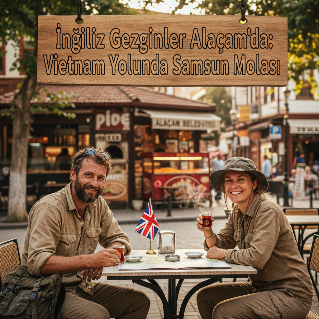 Ingiliz Gezginler Alacamda Vietnam Yolunda Samsun Molasi gemini