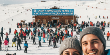 Ladik Akdagda Kis Keyfi Hafta Sonu Kayakcilar Akin Etti gemini