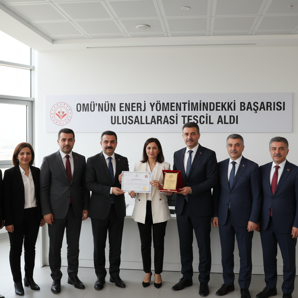 OMUnun Enerji Yonetimindeki Basarisi Uluslararasi Tescil Aldi gemini