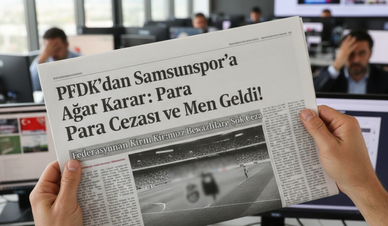 PFDKdan Samsunspora Agir Karar Para Cezasi ve Men Geldi gemini
