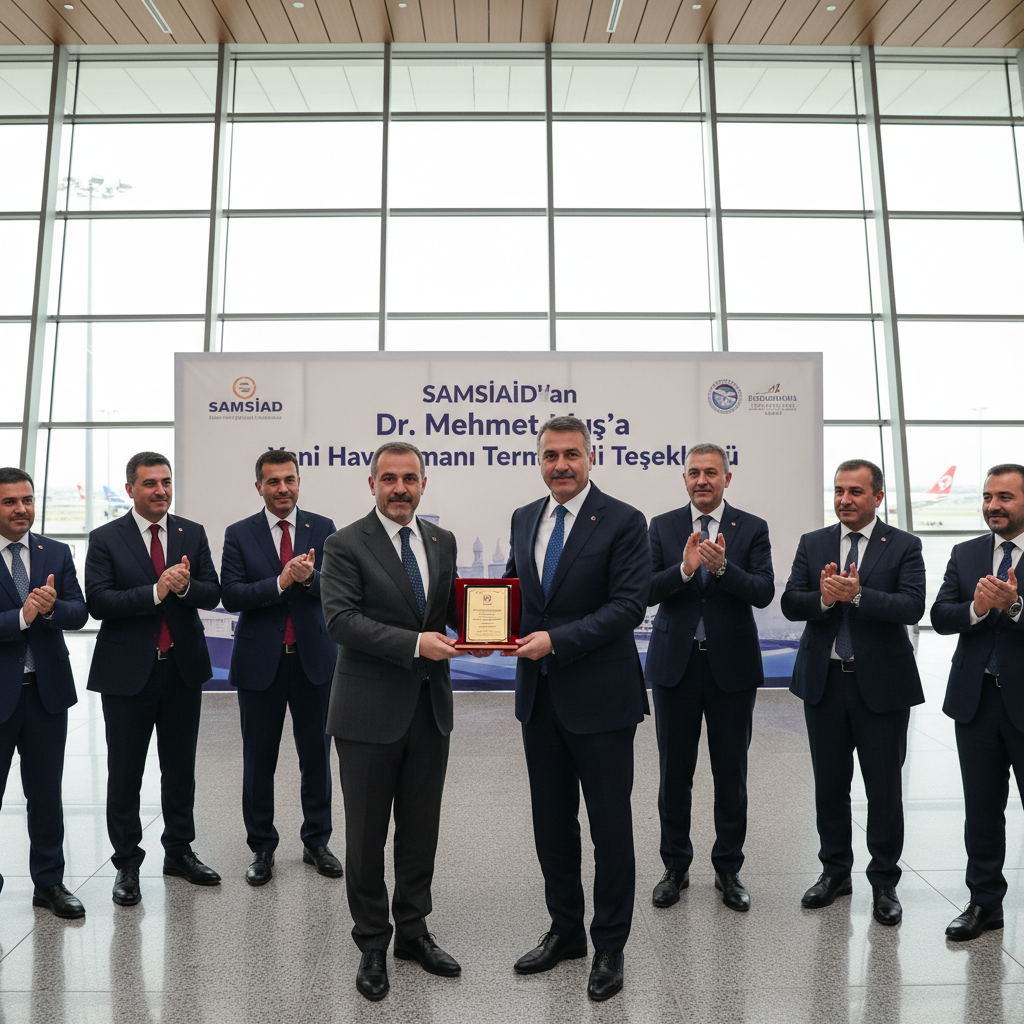 SAMSIADdan Dr. Mehmet Musa Yeni Havalimani Terminali Tesekkuru gemini