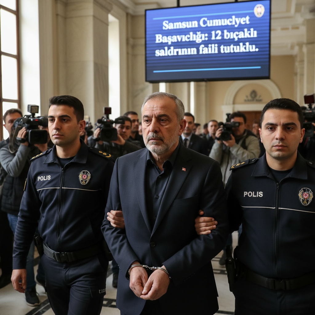 Samsun Cumhuriyet Bassavciligi 12 bicakli saldirinin faili tutuklu gemini