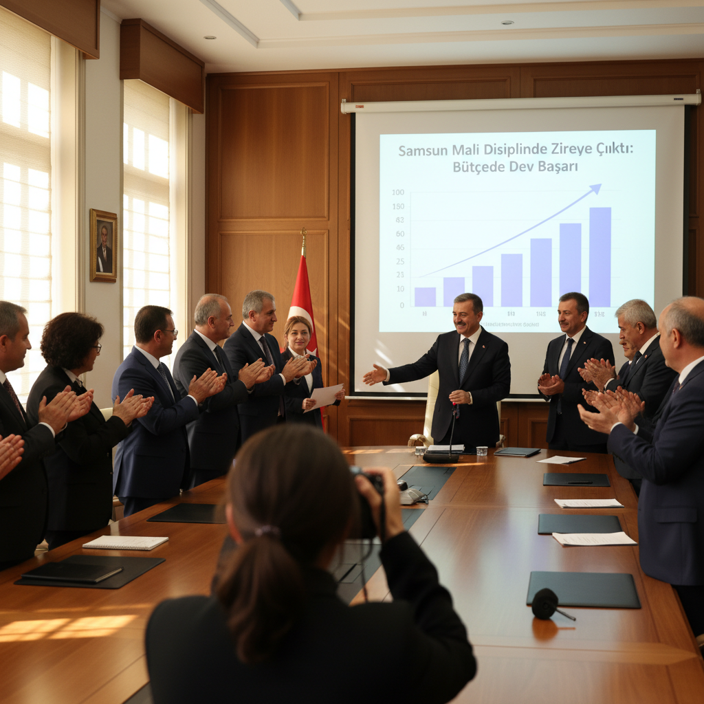 Samsun Mali Disiplinde Zirveye Cikti Butcede Dev Basari gemini