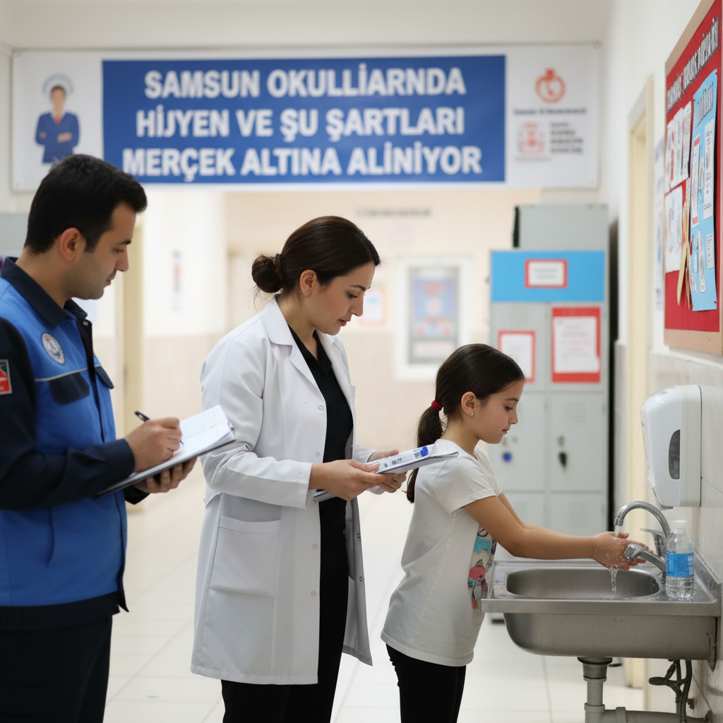 Samsun Okullarinda Hijyen ve Su Sartlari Mercek Altina Aliniyor gemini