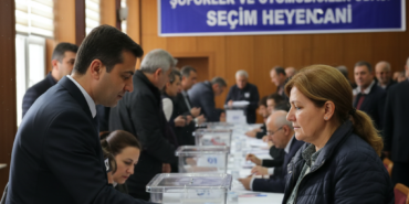 Samsun Soforler ve Otomobilciler Odasinda Secim Heyecani gemini