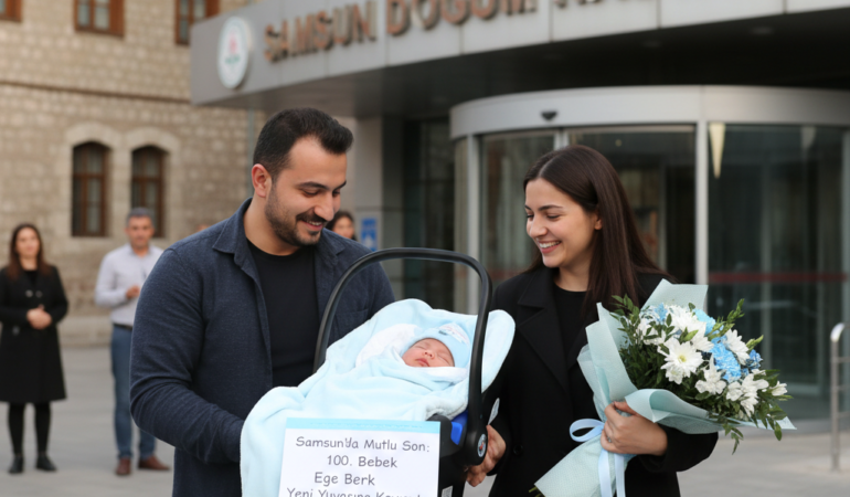 Samsunda Mutlu Son 100. Bebek Ege Berk Yeni Yuvasina Kavustu gemini