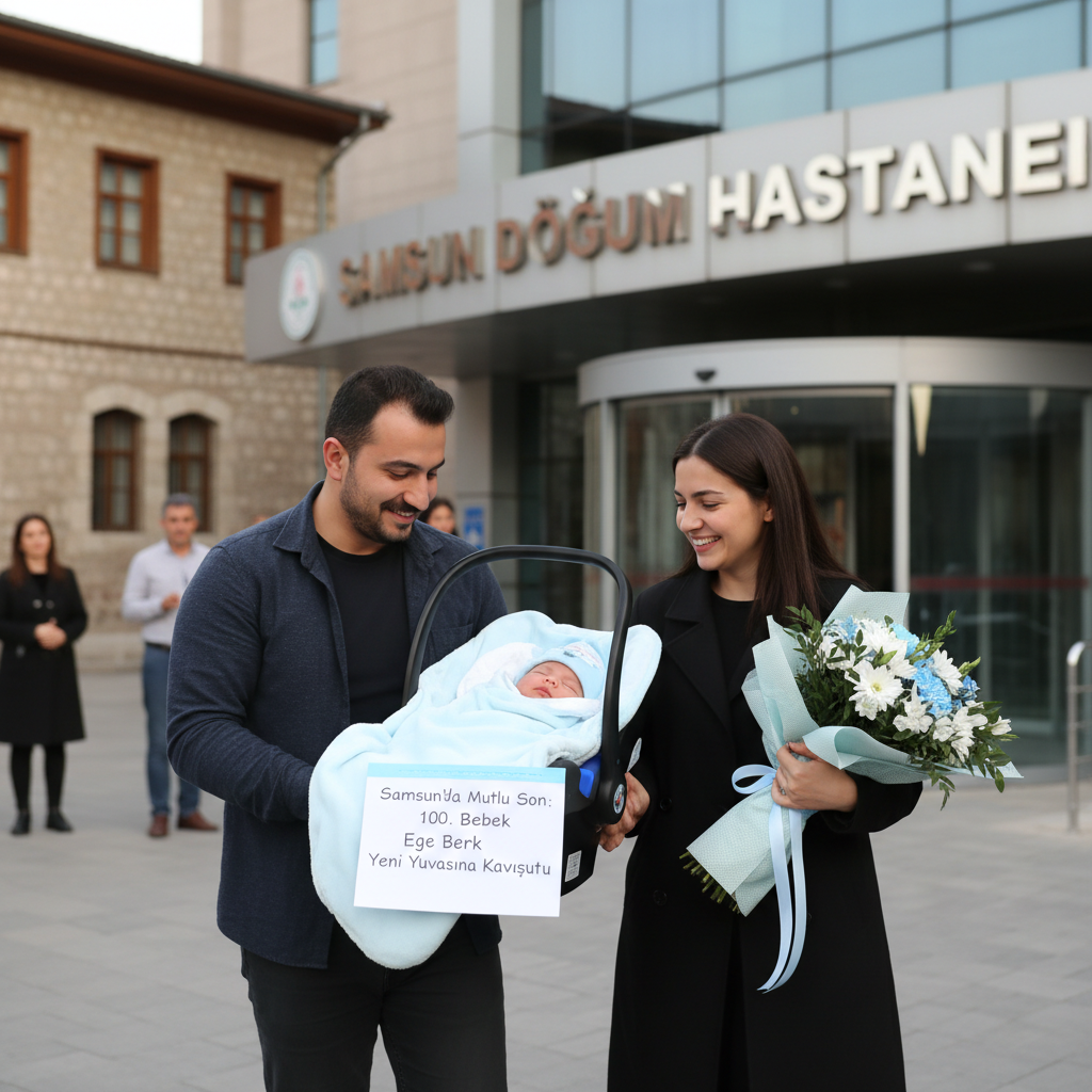 Samsunda Mutlu Son 100. Bebek Ege Berk Yeni Yuvasina Kavustu gemini