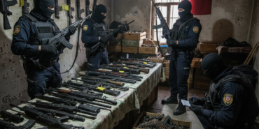 Samsunda Ruhsatsiz Silah Operasyonu Canikte Cephanelik Cikti gemini