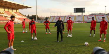 Samsunspor U19 Genclerbirligi Maci Oncesi Son Provasini Yapti gemini