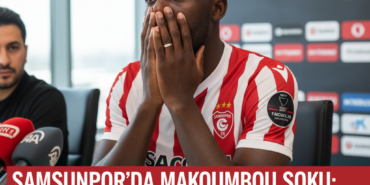 Samsunsporda Makoumbou soku PFDKdan 2 mac men cezasi gemini