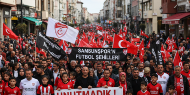 Samsunsporun Futbol Sehitleri Icin Dev Yuruyus Duzenlendi gemini