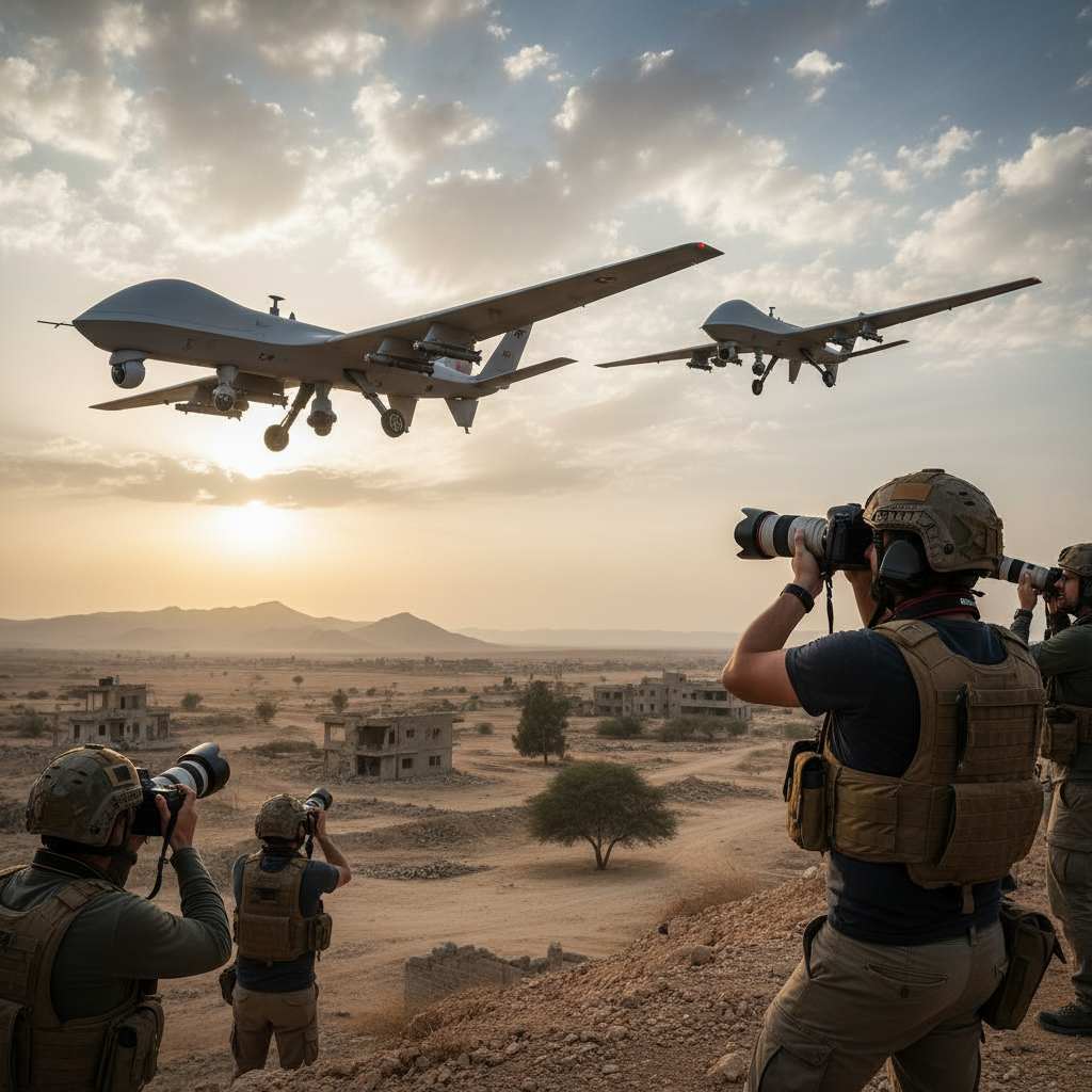 Turk Akinci TIHAlar Suriye Semalarinda Goruntulendi gemini