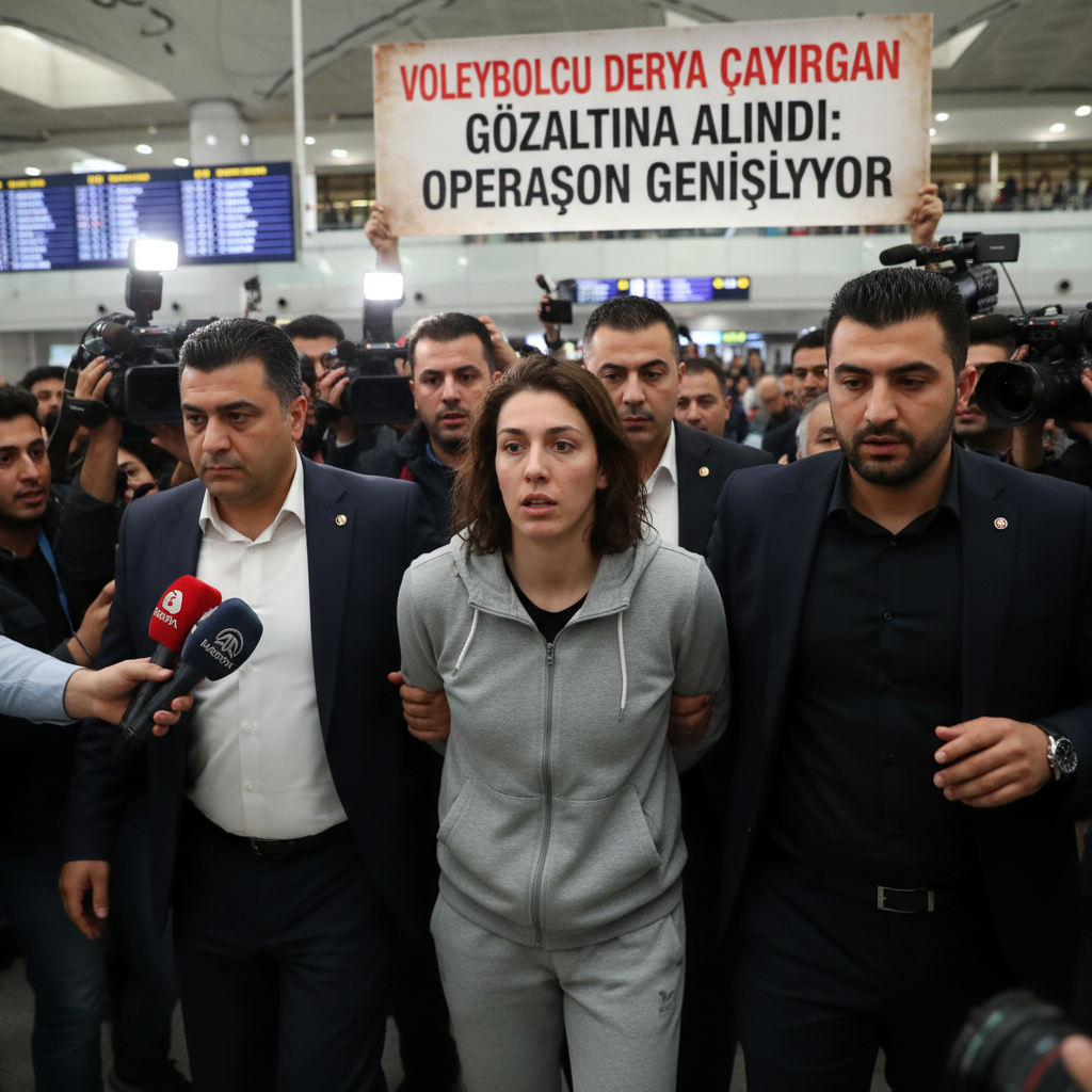 Voleybolcu Derya Cayirgan Gozaltina Alindi Operasyon Genisliyor gemini