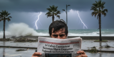 14 Subat Cumartesi Samsun Hava Durumu Saganak ve Firtina Uyarisi gemini