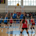 Carsambada Voleybol Heyecani Genc Kizlar Sahaya Indi gemini