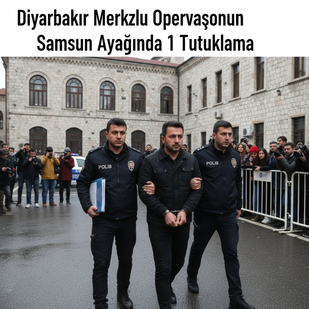 Diyarbakir Merkezli Operasyonun Samsun Ayaginda 1 Tutuklama gemini
