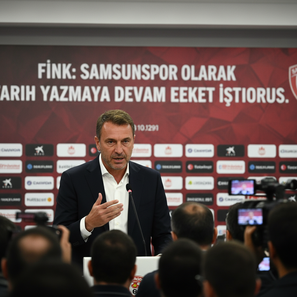 Fink Samsunspor Olarak Tarih Yazmaya Devam Etmek Istiyoruz gemini