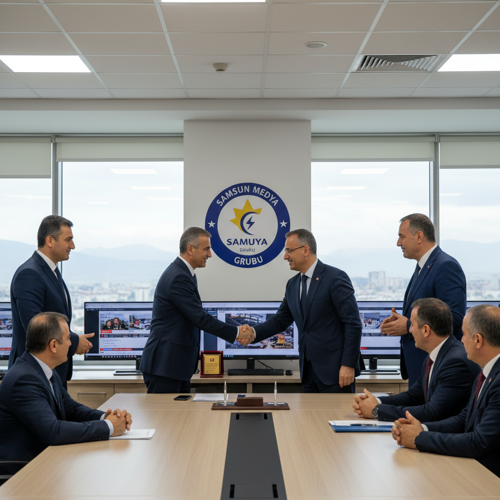 KARDEF Heyeti Samsun Medya Grubunu Ziyaret Ettii gemini