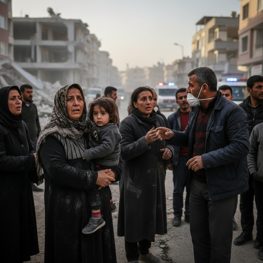 Kahramanmaras Elbistanda 4.7 Buyuklugunde Korkutan Deprem gemini