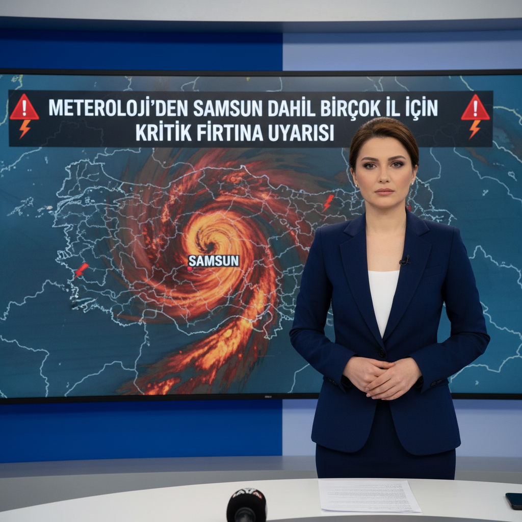 Meteorolojiden Samsun Dahil Bircok Il Icin Kritik Firtina Uyarisi gemini