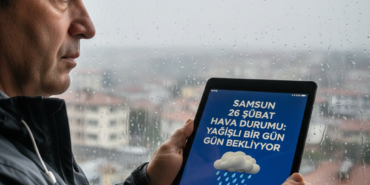 Samsun 26 Subat Hava Durumu Yagisli Bir Gun Bekleniyor gemini