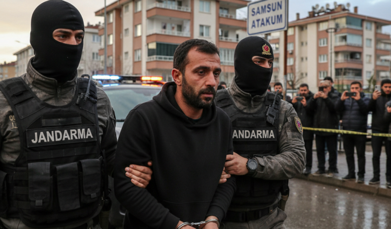 Samsun Atakumda jandarma operasyonu Supheli tutuklandi gemini
