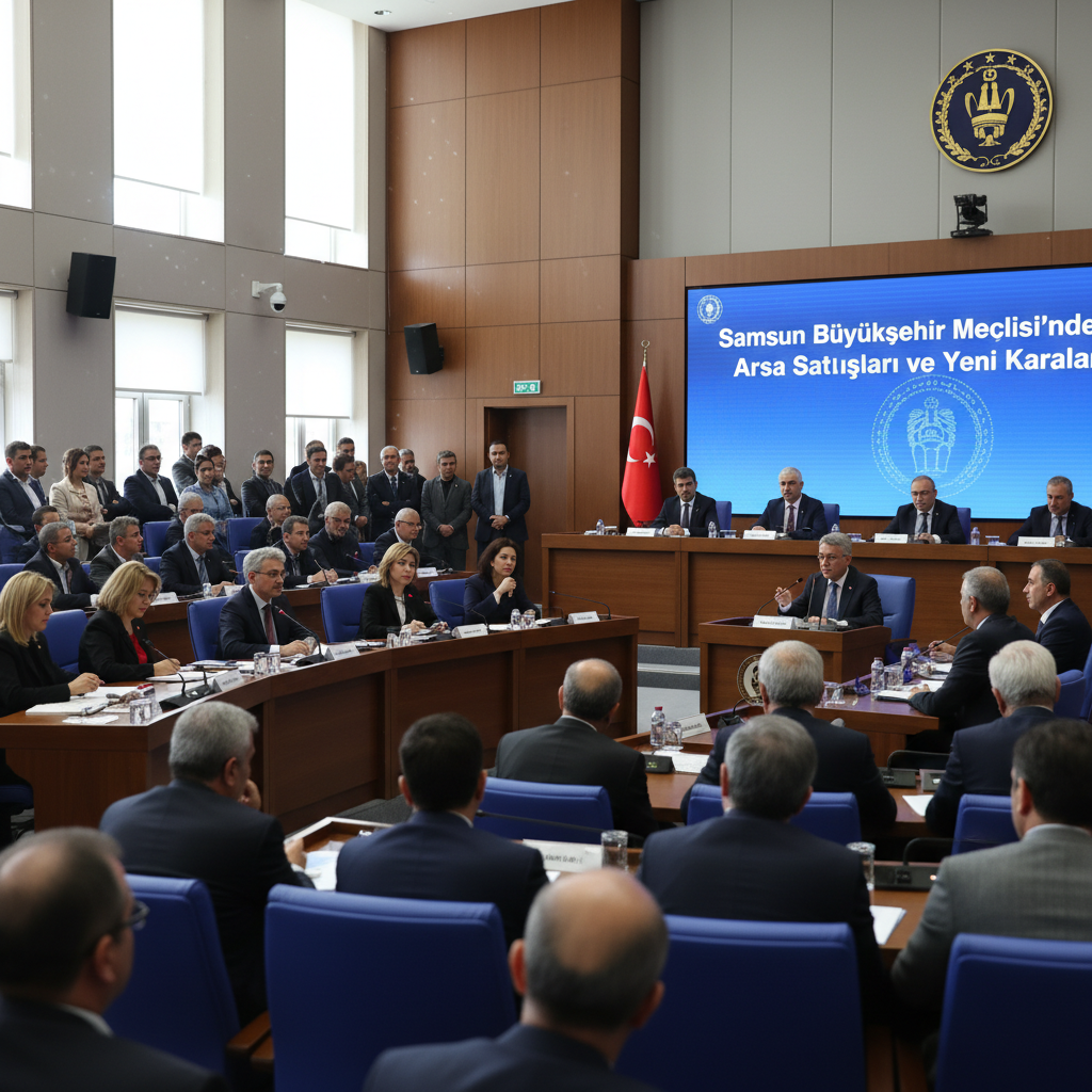 Samsun Buyuksehir Meclisinde Arsa Satislari ve Yeni Kararlar gemini