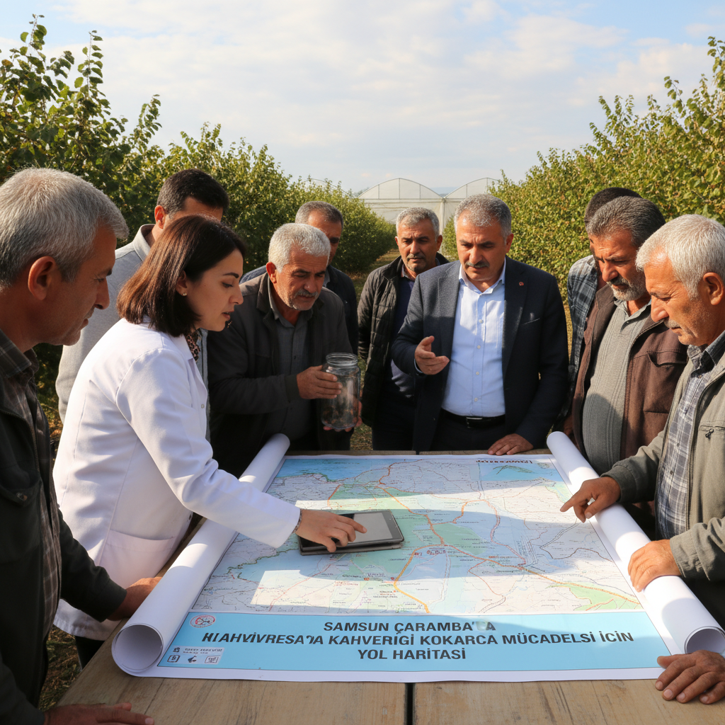 Samsun Carsambada Kahverengi Kokarca Mucadelesi Icin Yol Haritasi gemini
