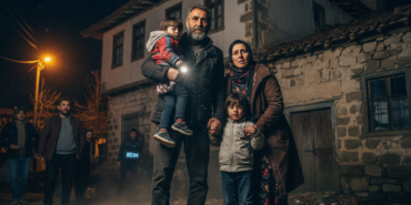 Samsun Vezirkoprude Gece Yarisi Deprem 4.1 Siddetinde gemini