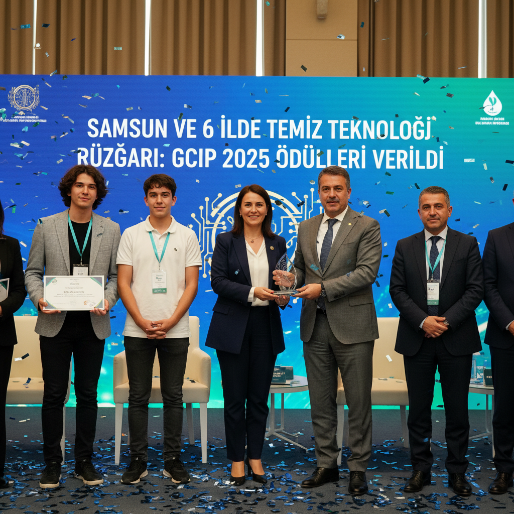Samsun ve 6 Ilde Temiz Teknoloji Ruzgari GCIP 2025 Odulleri Verildi gemini