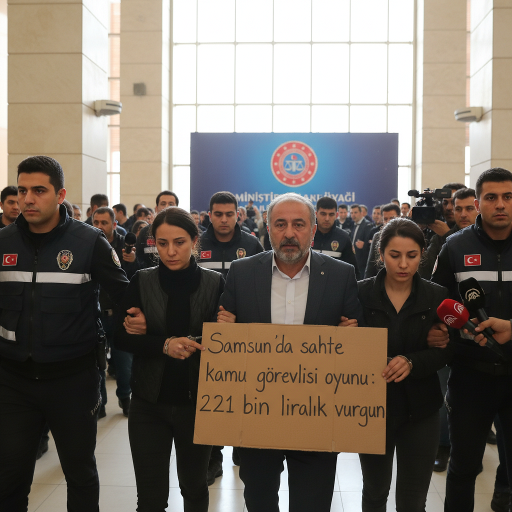 Samsunda sahte kamu gorevlisi oyunu 221 bin liralik vurgun gemini