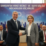 Samsunda vergi bilinci ve kayit disi ile mucadelede guc birligi gemini