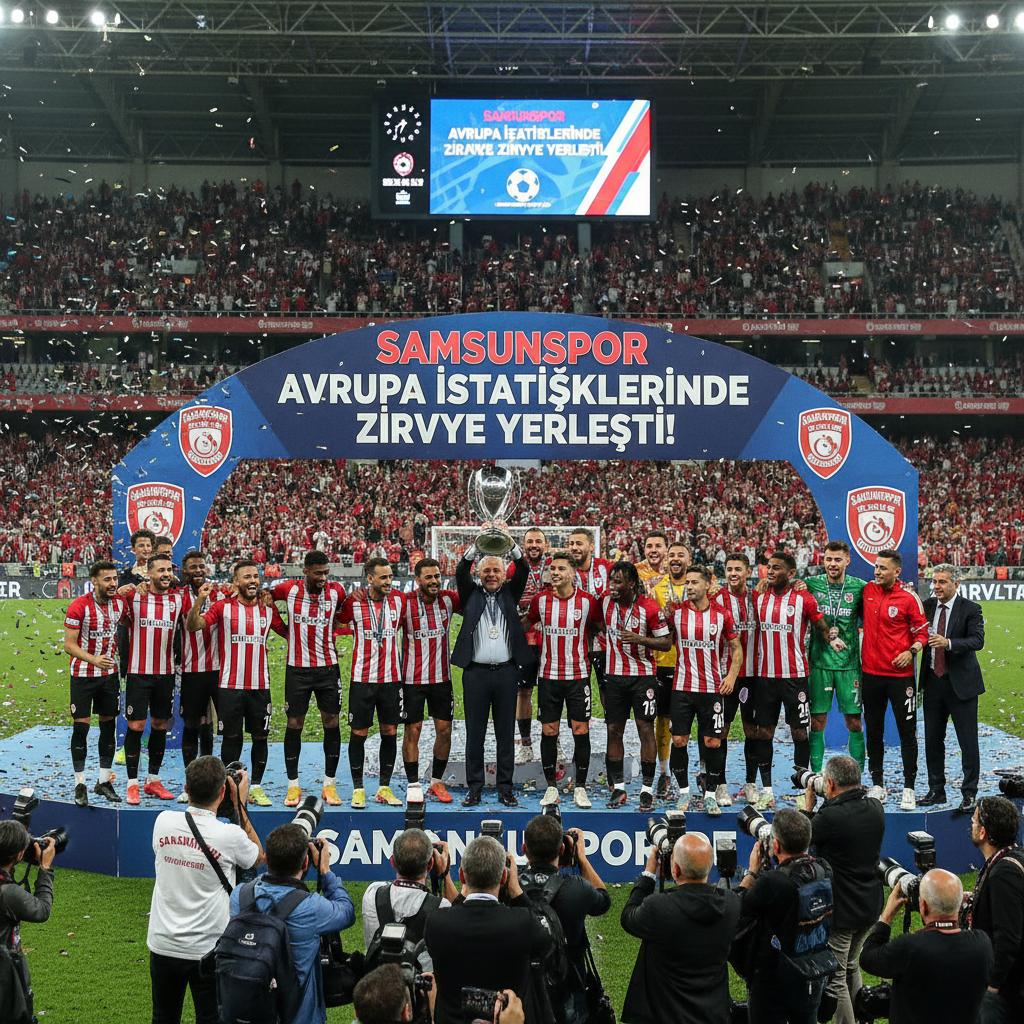 Samsunspor Avrupa Istatistiklerinde Zirveye Yerlesti gemini