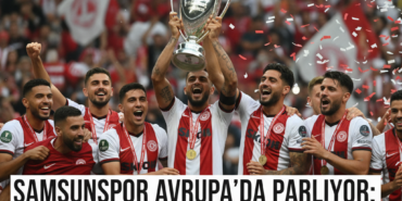 Samsunspor Avrupada parliyor Hem sahada hem kasada zirve gemini