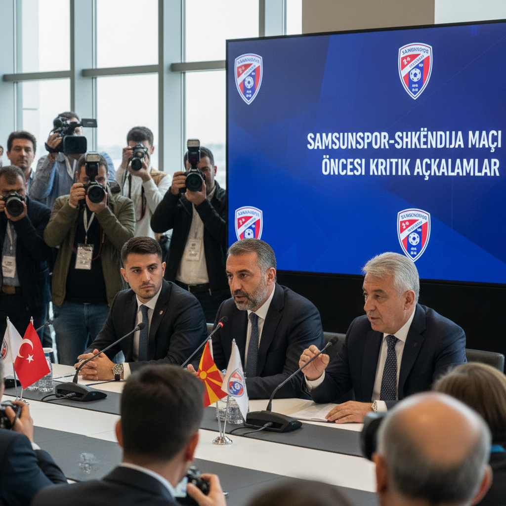 Samsunspor Shkendija Maci Oncesi Kritik Aciklamalar gemini