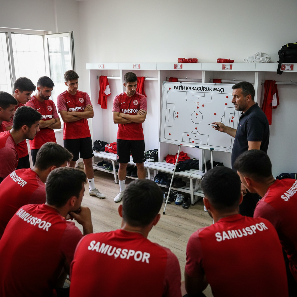 Samsunspor U19 Takimi Fatih Karagumruk Macina Kilitlendi gemini