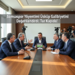 Samsunspor Yonetimi Uskup Galibiyetini Degerlendirdi Tur Kapida gemini