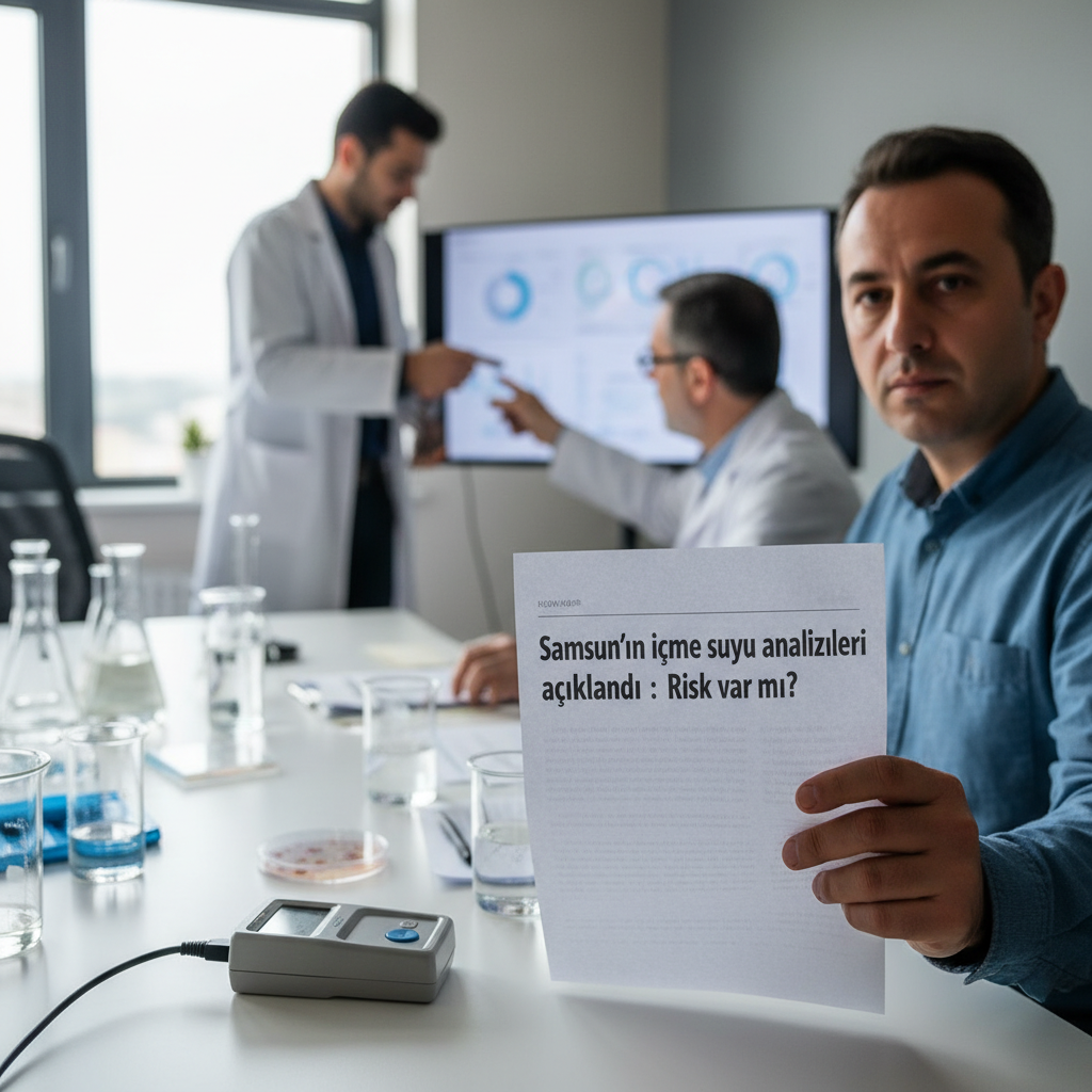 Samsunun icme suyu analizleri aciklandi Risk var mi gemini
