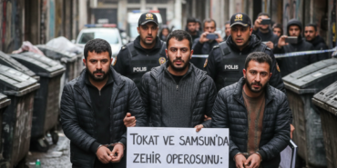 Tokat ve Samsunda Zehir Operasyonu 3 Kisi Tutuklandi gemini