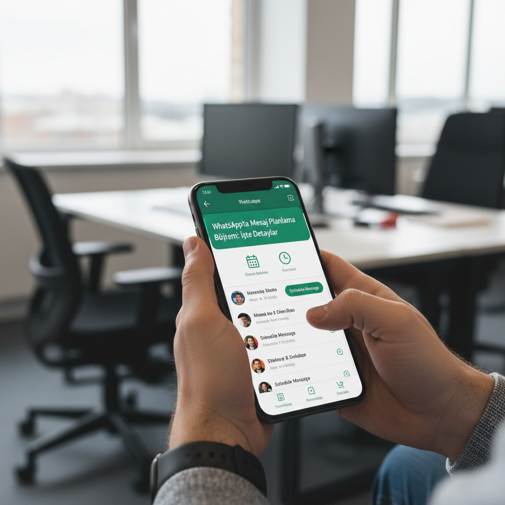 WhatsAppta Mesaj Planlama Donemi Basliyor Iste Detaylar gemini