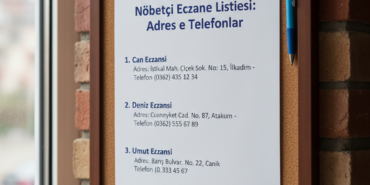 31 Mart Sali Samsun Nobetci Eczane Listesi Adres ve Telefonlar gemini