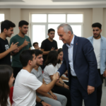 ASFED Baskani Osman Yilmaz Havzada Genclerle Bir Araya Geldi gemini