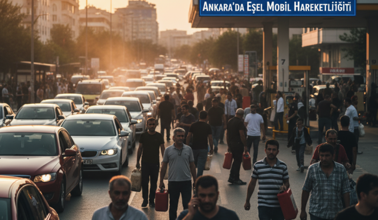Akaryakitta Dev Zam Oncesi Ankarada Esel Mobil Hareketliligi gemini