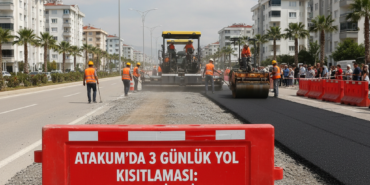 Atakumda 3 Gunluk Yol Kisitlamasi Asfalt Yenileniyor gemini